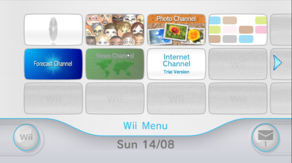 Wii Menu